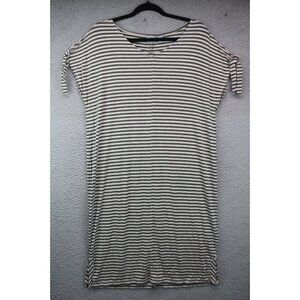 Kenar Striped Midi Dress-Size Medium